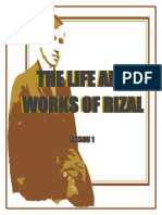 Lesson - 1 - Rizal Life and Works