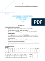 121 1 Maths Paper1 Questions