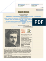 Gramsci, El Principe Moderno