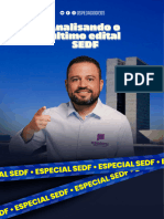 1904 - 19h - Analisando o Último Edital SEDF - Especial SEDF