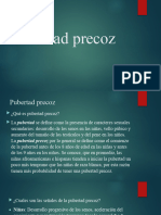 Depresion y Pubertad Precoz