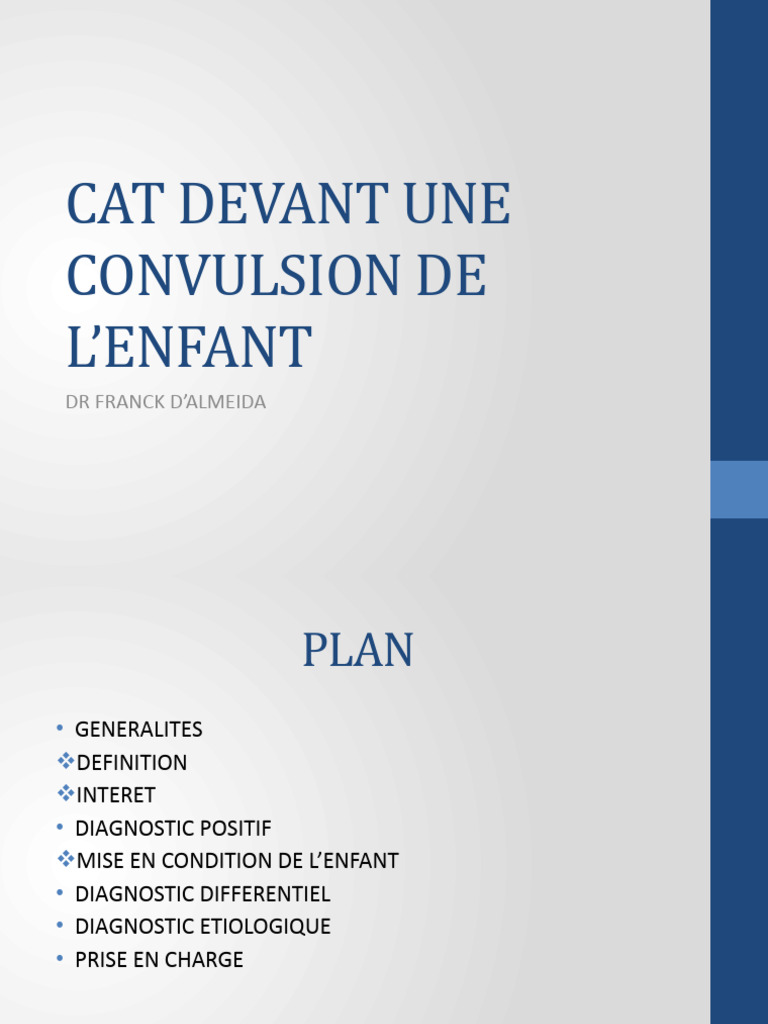 Convulsions chez l'enfant : diagnostic et traitement | PDF | Épilepsie ...