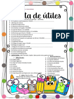 Lista de Utiles