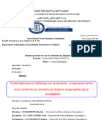 Etude Théorique Et Statistique Sur La Leucémie Comparaison Entre Trois Continents Et Connaitre Les Facteurs Responsables de Sa Propagation