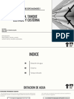 Laboratorio de Espcialidades 1: Dotacion, Tanque Elevado Y Cisterna