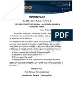 Comunicado Docentes 2024