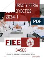 BASES DE CONCURSO Y FERIA DE PROYECTOS 2024-1