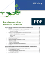 Módulo III: Energías Renovables y Desarrollo Sostenible 153
