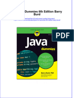 Free Download Java For Dummies 8Th Edition Barry Burd Full Chapter PDF