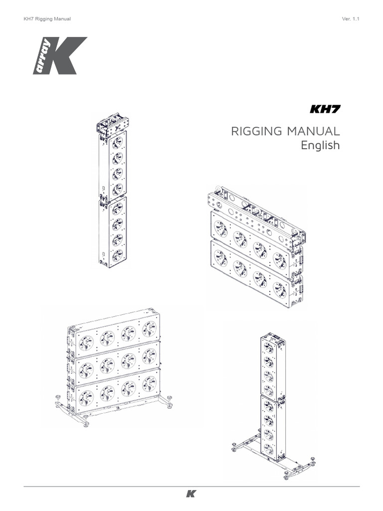 KH7 Rigging Manual Overview | PDF