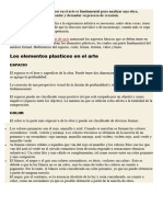 Conocer Los Elementos Plasticos en El Arte Es Fundamental para Analizar Una Obra