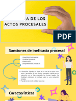 Diapo Unidad 5 Ineficacia de Los Actos Procesales