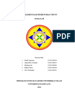 Implementasi Pemenuhan Mutu Pendidikan