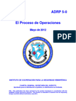 ADRP 5-0 (May 2012) El Proceso de Operaciones (SPME 72-13)