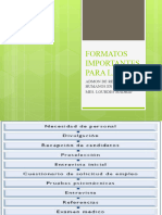 Formatos Importantes