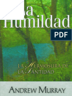Humildad, La Hermosura de La Santidad - Andrew Murray