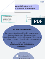 La Mondialisation Et Le Développement Économique