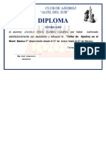 Diploma de Ajedrez