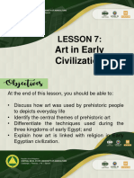 Lesson 7 Art in Early Civilization 1
