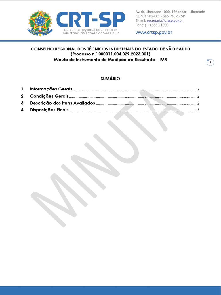 06 - ANEXO IV - Indice de Medição de Resultado - IMR | PDF | Computação ...