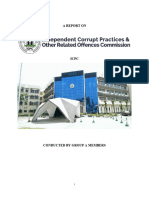 A Report On Icpc Cover Page