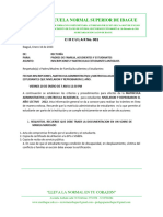 Circula 001 Proceso de Matricula Estudiantes Con Nivelacion y Reprobados