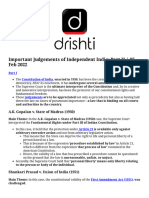 Drishtiias.com Paper2 Important Judgements of Independent India Part II Print Manually