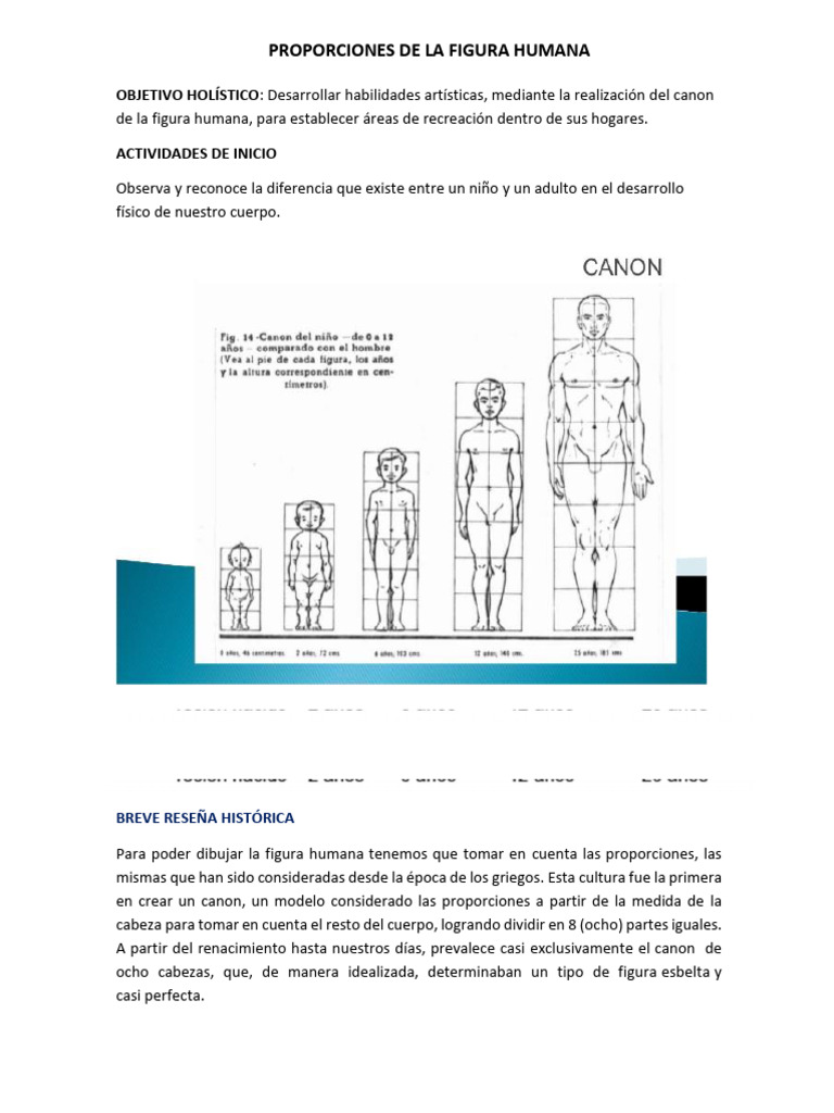 Proporciones de la Figura Humana | PDF | Filosofía