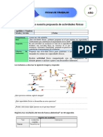 Ficha de Trabajo 5º