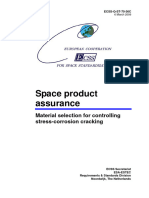 Ecss Q ST 70 36c Material Selection For Controlling Stress Corrosion Cracking