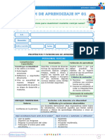 2 Grado . - Sesiones de Aprendizaje - Semana 1 - UD II - Editora Quipus Perú