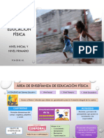 Area de Ensenanza de Educacion Fisica en El DC de Primaria e Inicial