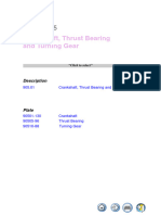 Section 905: Crankshaft, Thrust Bearing and Turning Gear