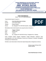 Surat Rekomendasi Paskibra