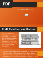 Draft Elevation and Section