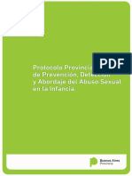 Protocolo Provincial de Prevención, Detección y Abordaje Del ASIA