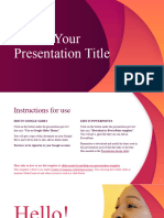 Presentation Option 3