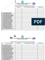 Asistencia de Padres de Familia de Séptimo Grado Sección