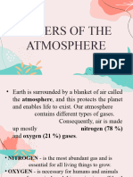 Layers of The Atmosphere