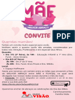 Convite: Queridas Mamães!