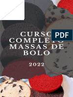 Curso Completo Massas de Bolo 2022