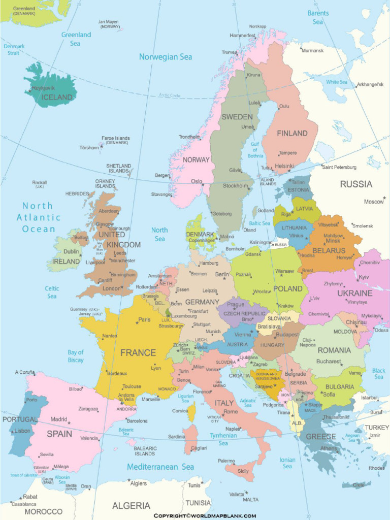 EUROPE Political Maps | PDF