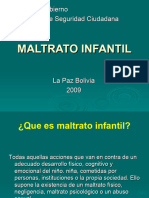 Maltrato Infantil para Padres y Profesores