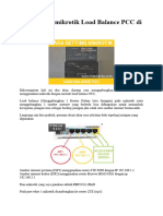 Cara Seting Mikrotik Load Balance PCC Di Mikrotik