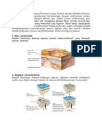 Dalam Stratigrafi Ada Suatu Fenomena Yang Disebut Dengan Ketidakselarasan