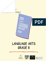 Grade 8 Language Arts Module