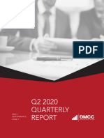 DMCC Holdings Inc. - Performance Fund 1 Q2 2020 Report