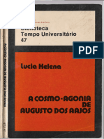 A Cosmo-Agonia de Augusto Dos Anjos - Lúcia Helena