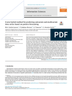 A New Hybrid Method For Predicting Univariate and Multivariate Time Series Based On Pattern Forecasting