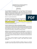 Taller Regimen Servicios Públicos - Especializacion en Derecho Administrativo